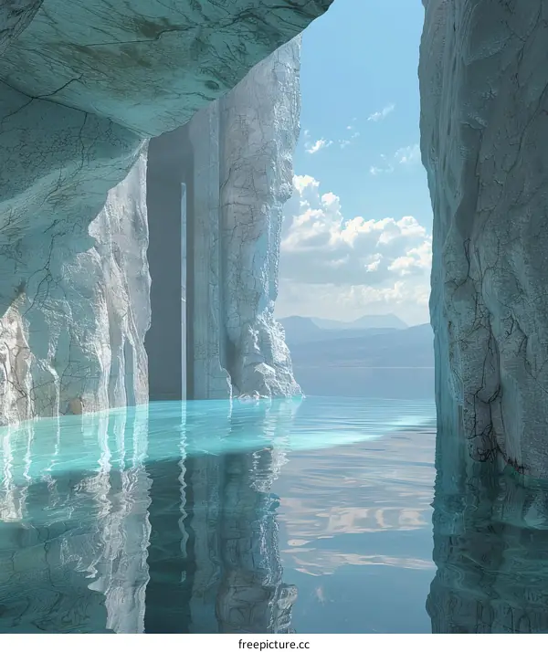 Tranquil Mountain Reflections