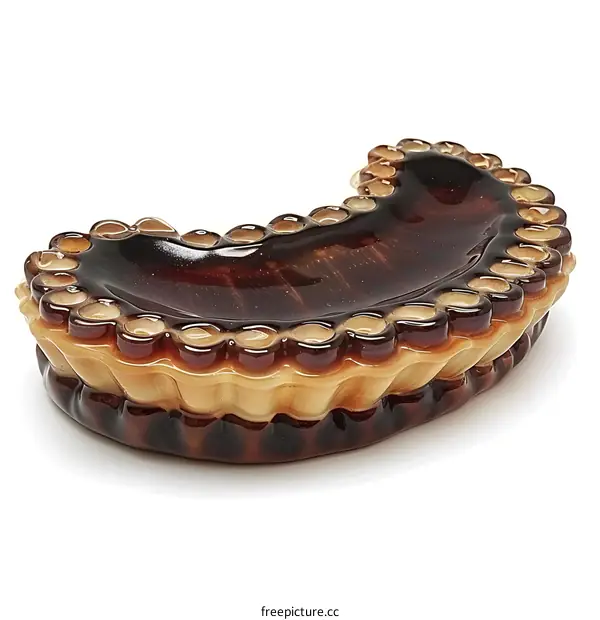 Brown and Beige Decorative Tray