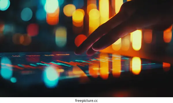 Nighttime Business Data Analysis Using Tablet