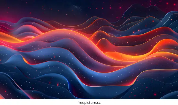 Abstract Flowing Waves