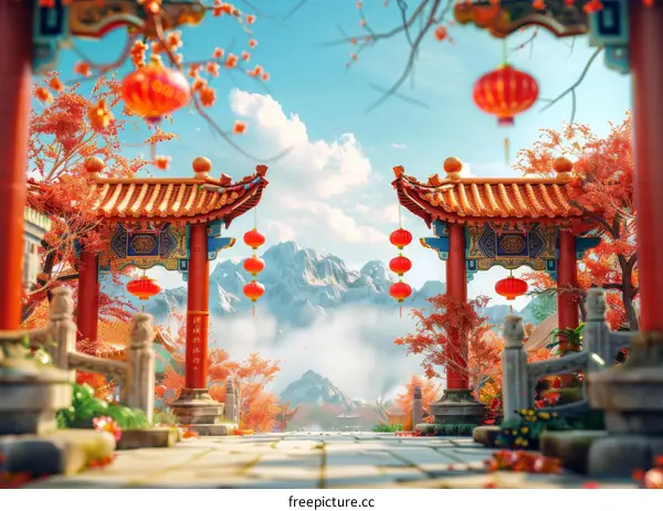 Ancient Chinese Architecture: A Majestic Paifang