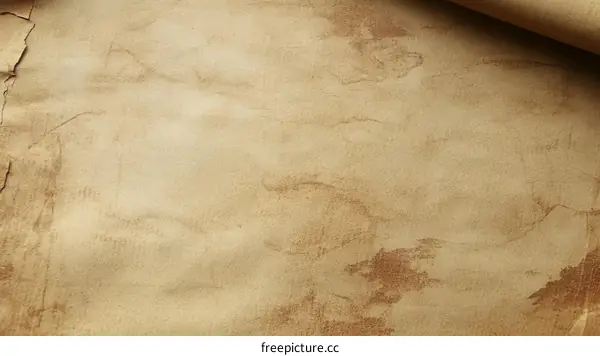Aged Paper Texture Background