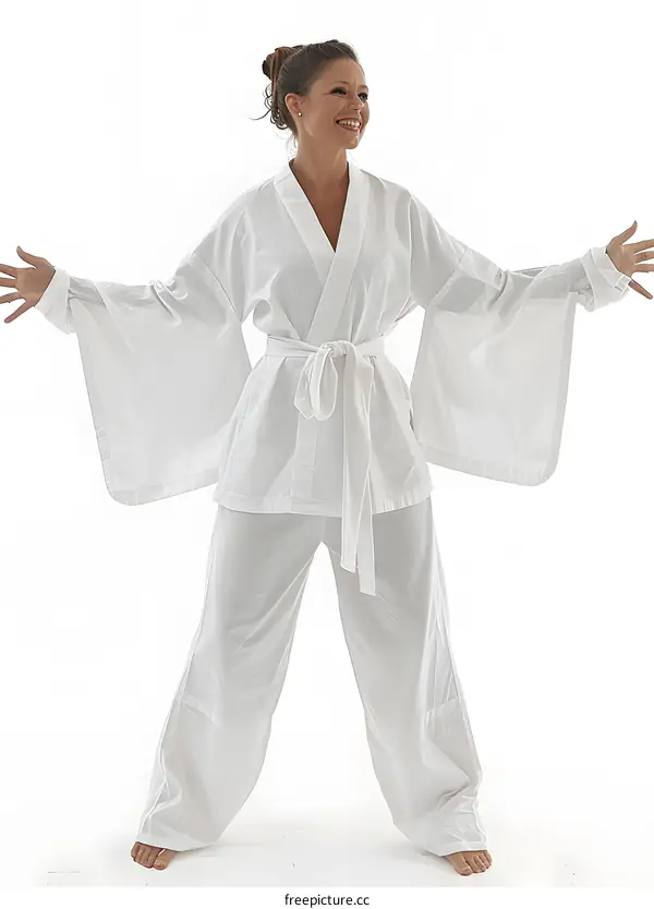 kimono fashion model