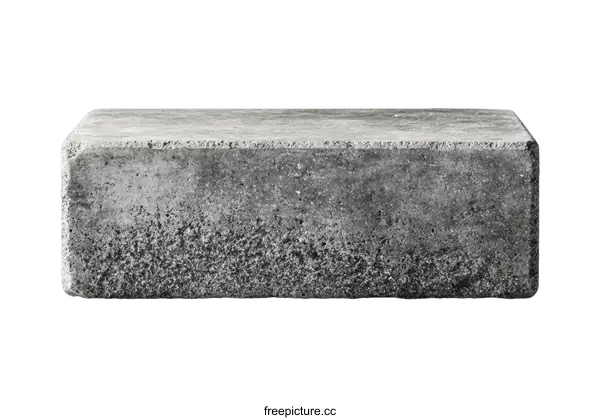[Transparent Background PNG]Gray Concrete Block Product Image