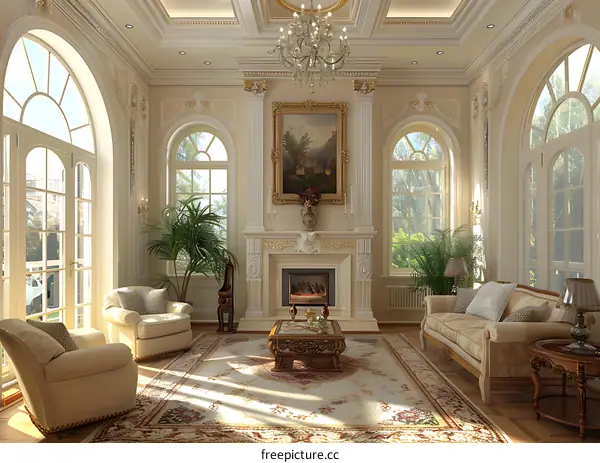 Luxurious living room