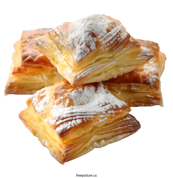 [Transparent Background PNG]Portuguese custard tarts