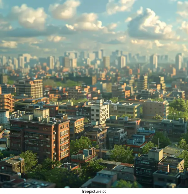 Urban Cityscape Panorama