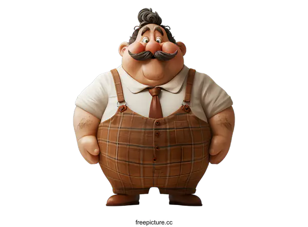 [Transparent Background PNG]Funny 3D cartoon character