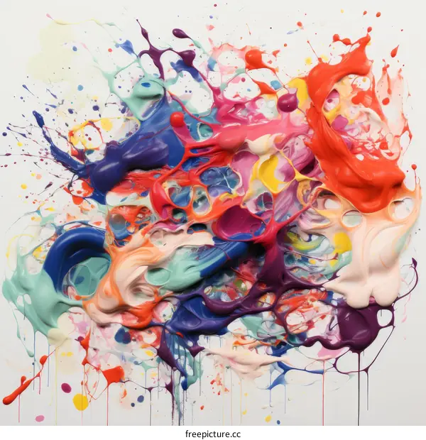 Colorful Abstract Painting