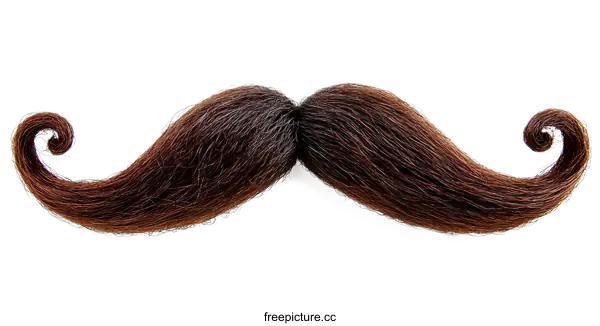 [Transparent Background PNG]Classic Mustache Style Illustration