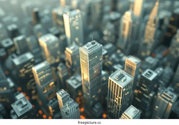 Modern Cityscape Illustration