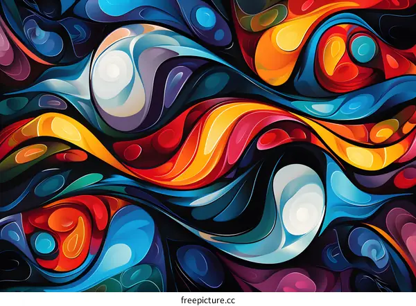 Colorful Abstract Painting
