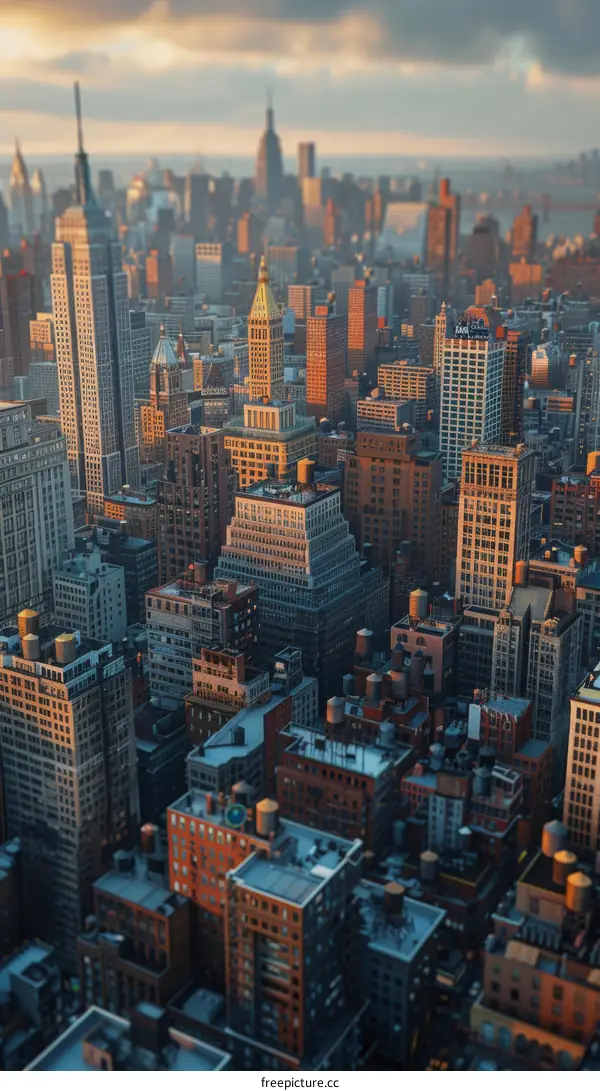 New York City Skyline Illustration