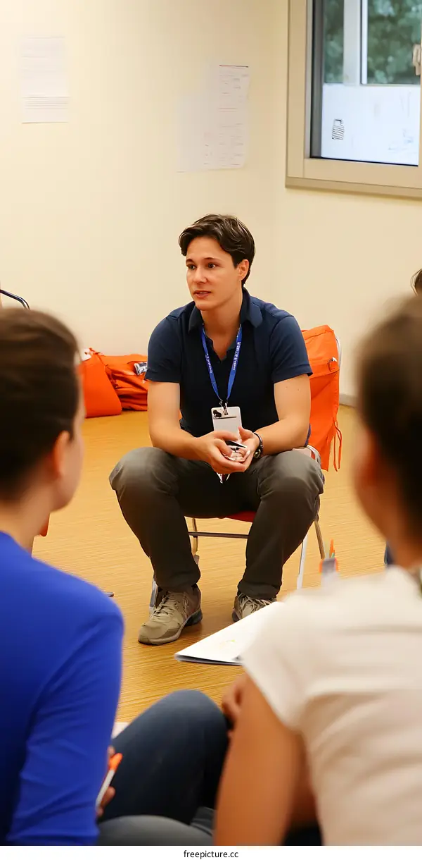 Young People in a Meeting