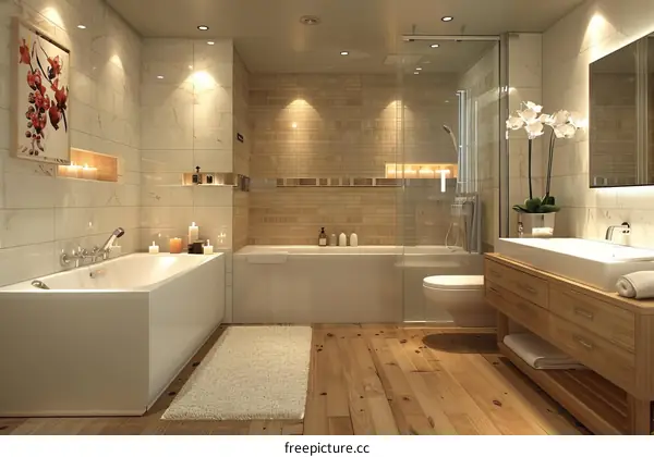Modern Elegant Bathroom Design