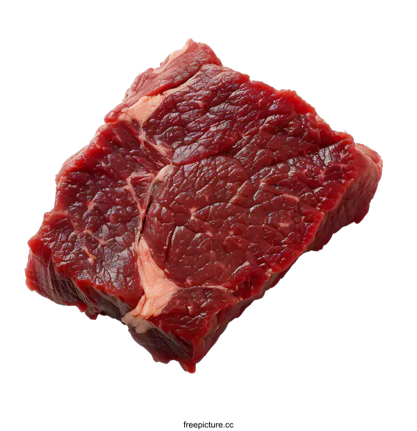 [Transparent Background PNG]raw beef steak