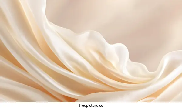 Elegant Beige Silk Fabric Texture