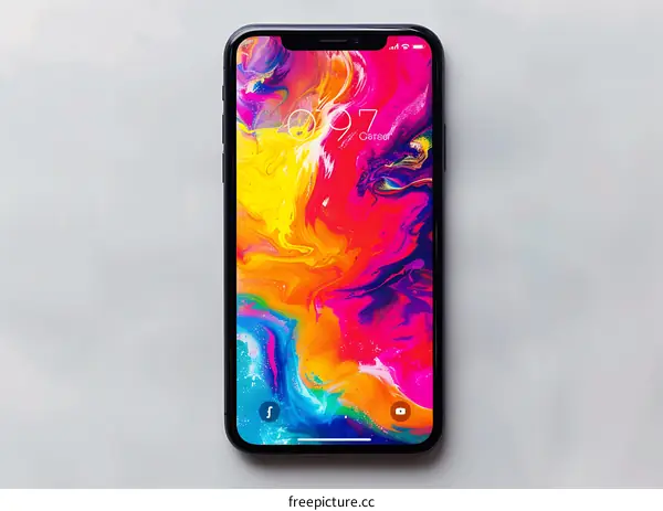 Colorful Abstract Phone Wallpaper