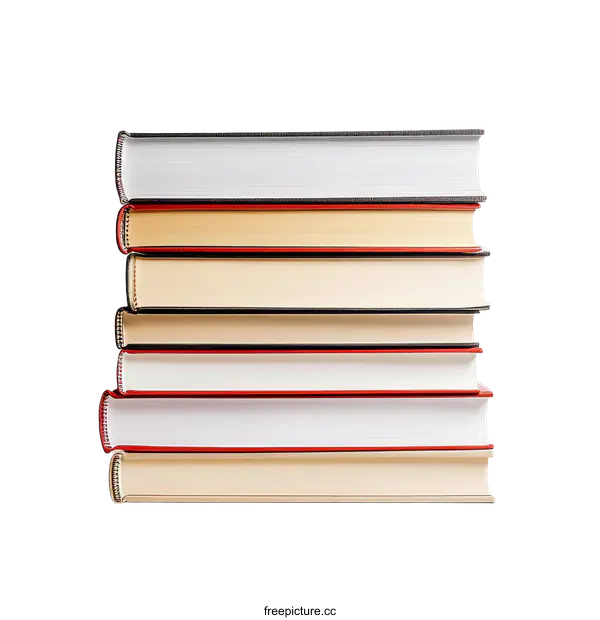 [Transparent Background PNG]Stack of Books Education Learning