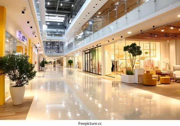 Modern Shopping Mall Interior Design
