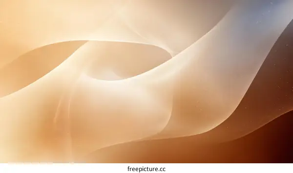 Abstract Flowing Light Beige Background Design