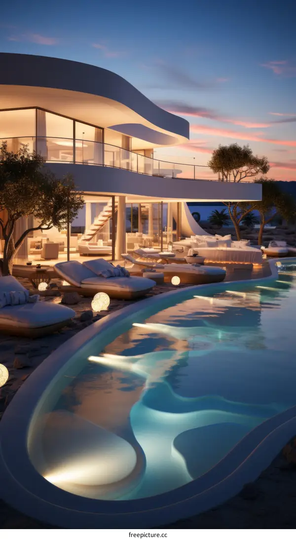 Luxury Modern Villa with Infinity Pool and Sea Views