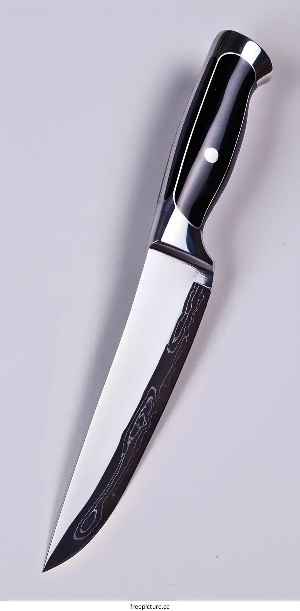 High Quality Stainless Steel Kitchen Knife With Black Handle