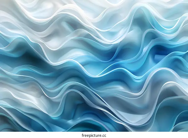 Abstract Flowing Waves Background