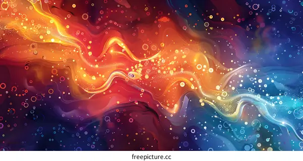 Wavy Shapes with Bubbles