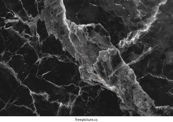 Dark Marble Texture Background