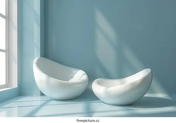 Modern Minimalist Corner Seating Design