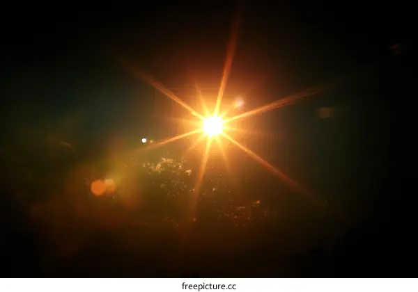 Bright Sunlight Flare Effect