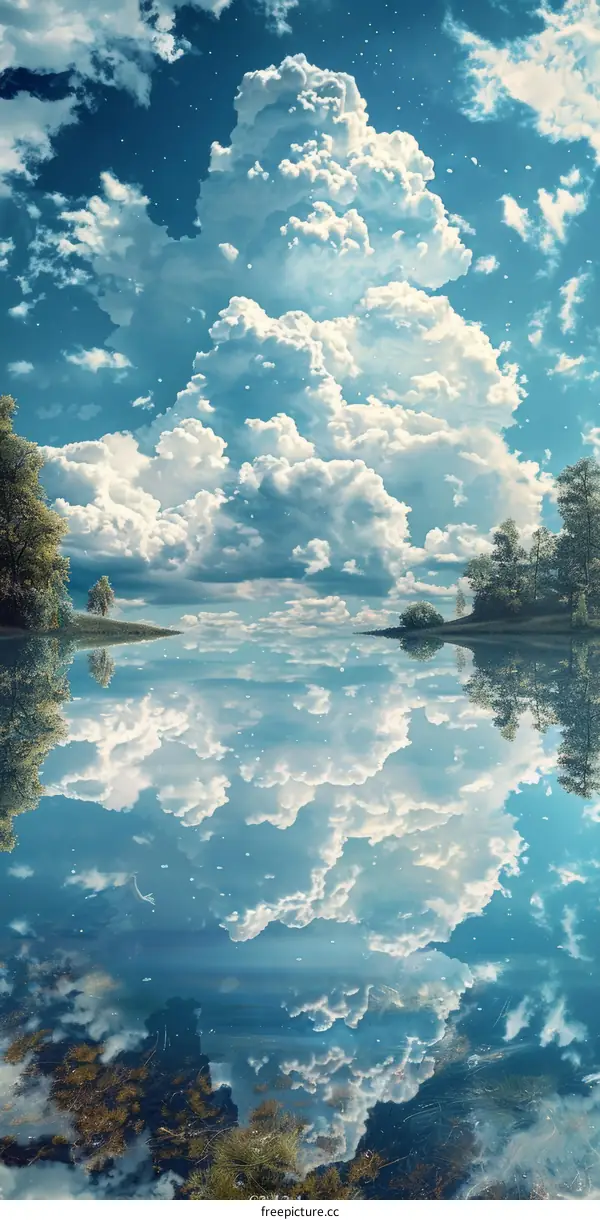 Lake Reflection: A Tranquil Haven