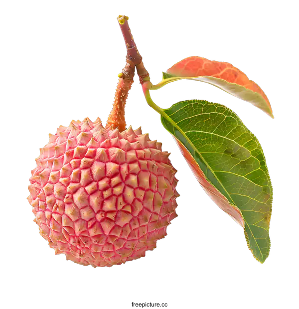 [Transparent Background PNG]A lychee isolated on a white background