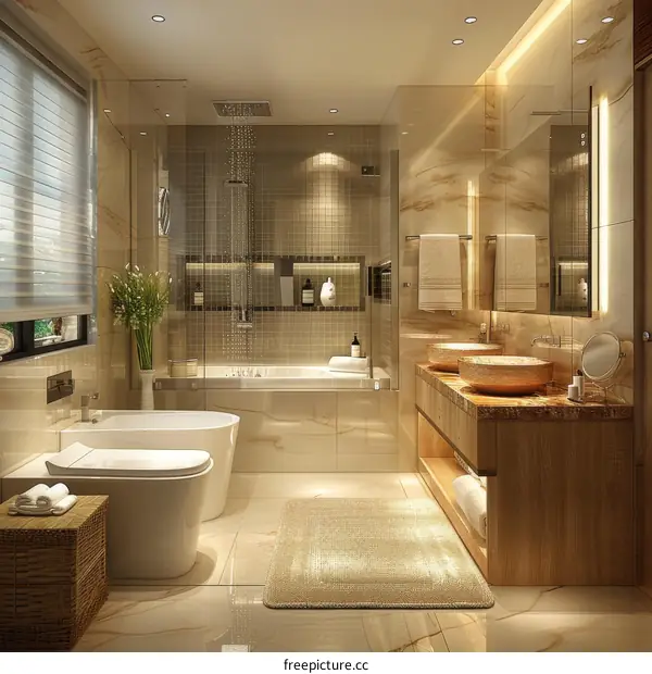 Luxury Modern Bathroom Interior Design
