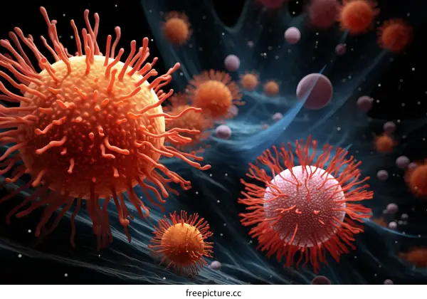 The Journey of a Virus Through the Human Body's Immune Defenses