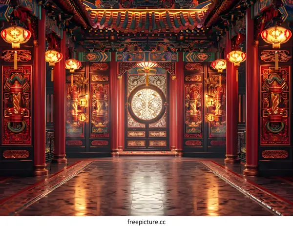 Chinese ancient palace