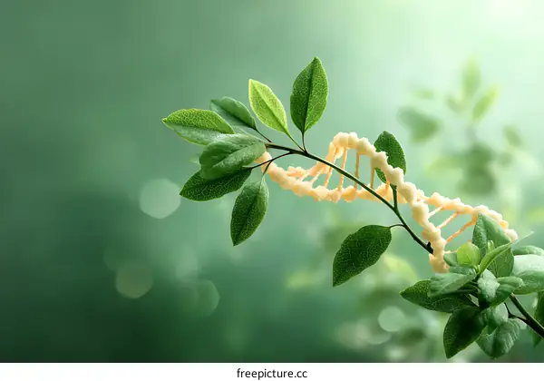DNA in Nature, A Beautiful Illustration