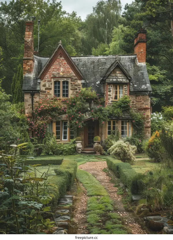 Charming English cottage in the countryside