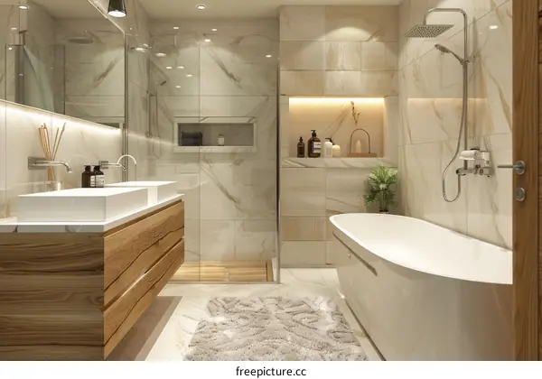 Modern Luxury Bathroom Interior Design