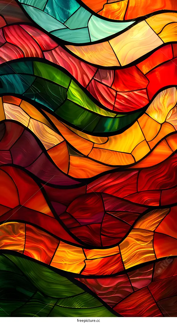 Stained glass window