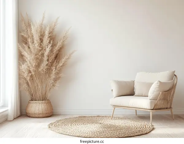 Bohemian Living Room Interior Design