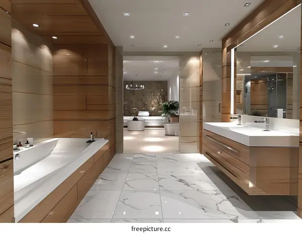 Modern Luxury Bathroom Interior Design