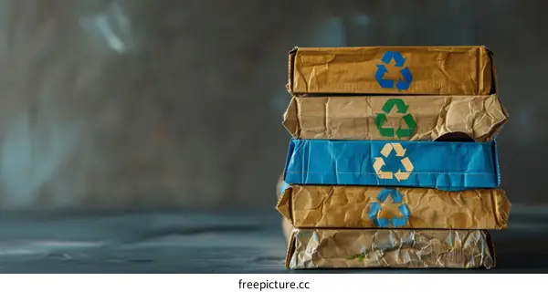 Cardboard Boxes for Recycling
