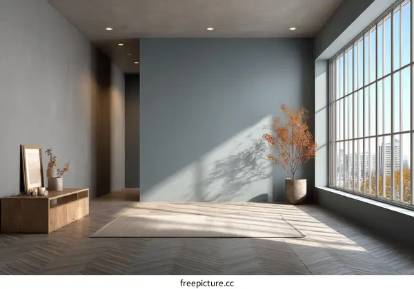 Modern Minimalist Interior Living Room Design