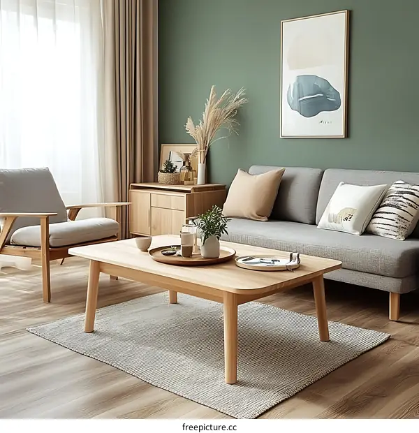 Modern Scandinavian Living Room Interior Design