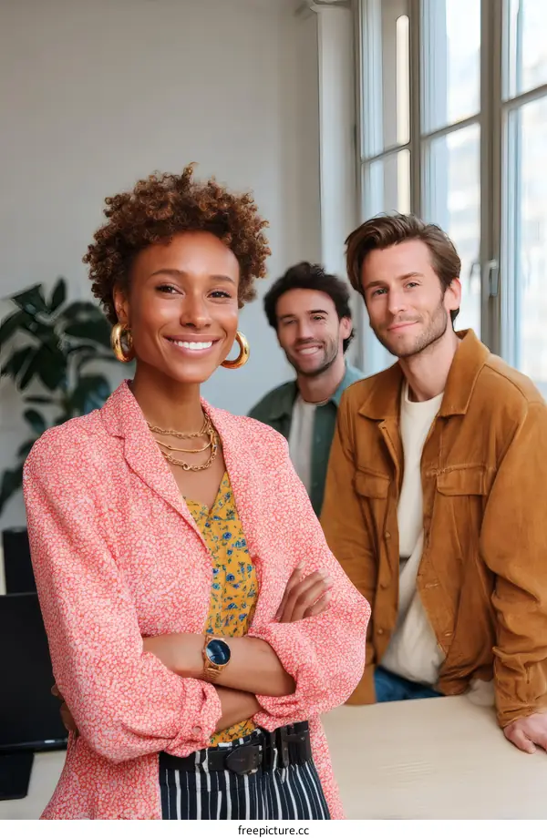 Diverse Group Smiling Confidently