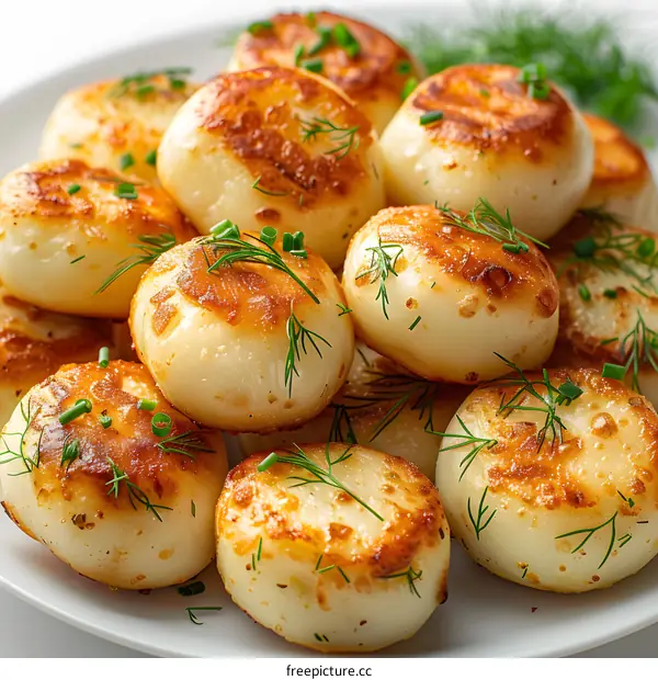 Roasted Potatoes with Dill