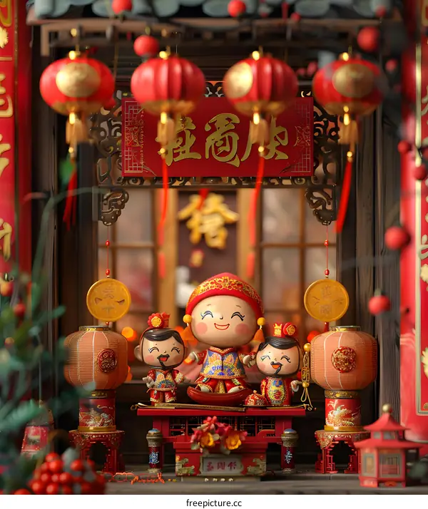 A family reunion on Chinese New Years Eve