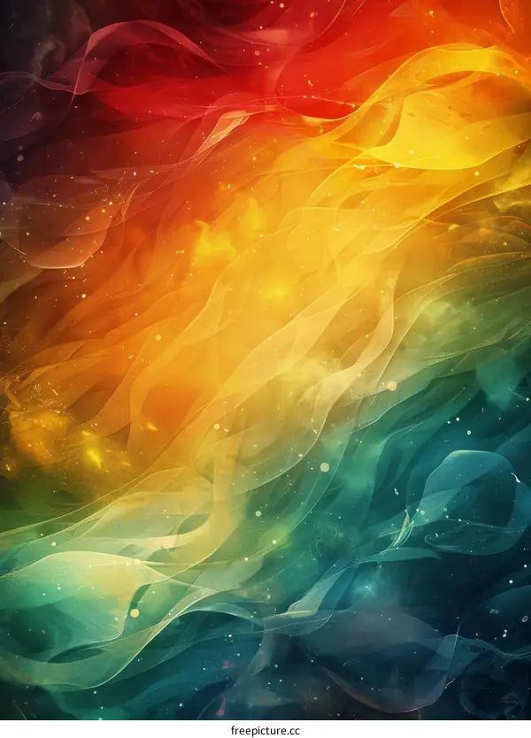 Vivid Abstract Painting